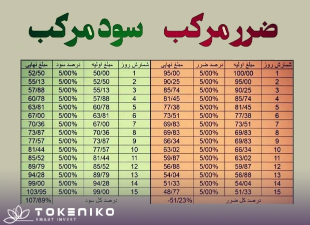 ضرر مرکب - سود مرکب