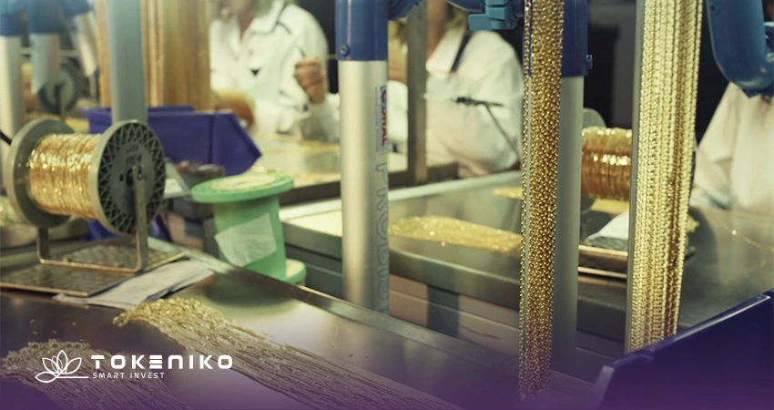 تولید طلا در ایران