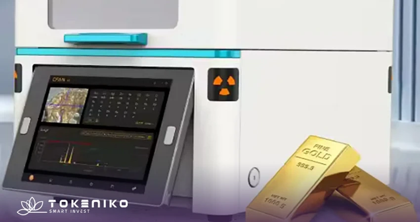 تشخیص عیار طلا با آزمایش xrf