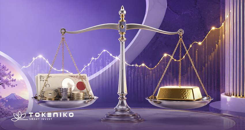 تاثیر ین ژاپن بر قیمت طلا